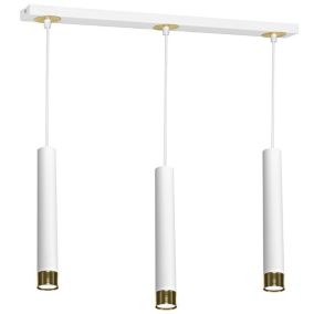 Lampa wisząca Milagro DANI Potrójna złote dodatki 3 x gu10 1 szt.