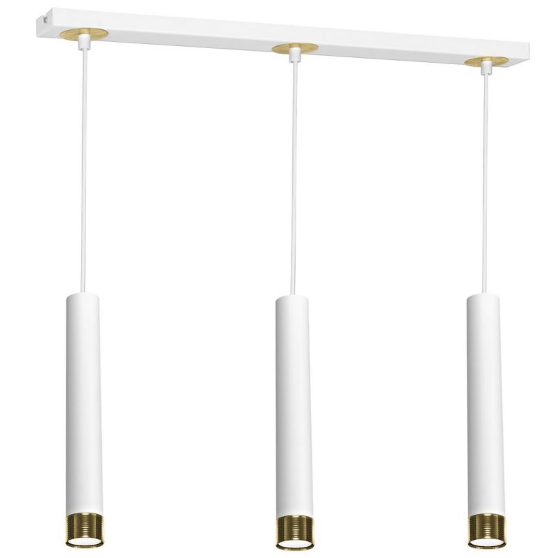 Lampa wisząca Milagro DANI Potrójna złote dodatki 3 x gu10 1 szt.