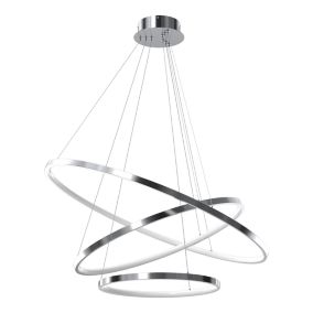 Lampa wisząca Milagro Hoop Chrome Led 93w 1 szt.