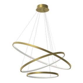 Lampa wisząca Milagro Hoop gold Led 93w 1 szt.