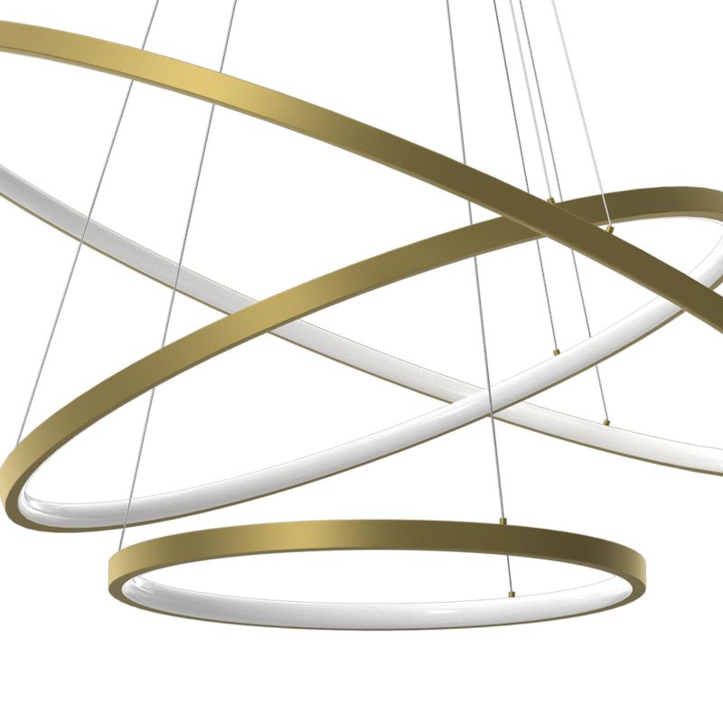Lampa wisząca Milagro Hoop gold Led 93w 1 szt.