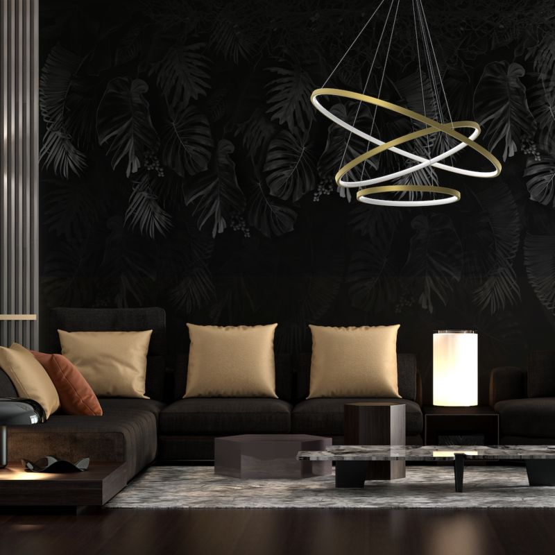 Lampa wisząca Milagro Hoop gold Led 93w 1 szt.