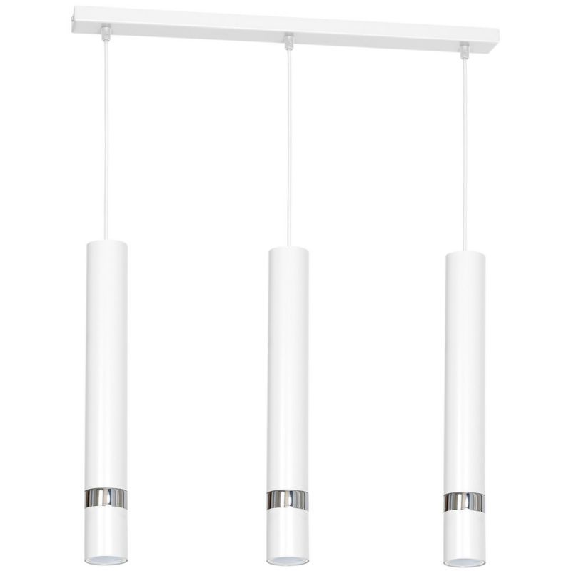Lampa wisząca Milagro Joker Biały-Chrom 3xGu10 1 szt.