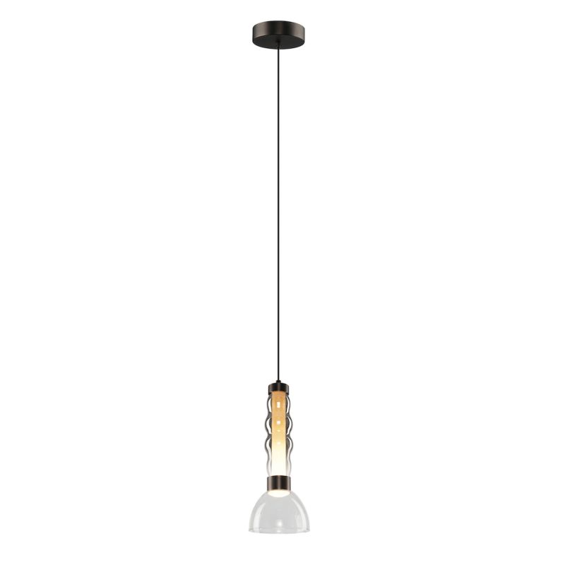 Lampa wisząca Milagro Lucco LED 13W czarny 1 szt.
