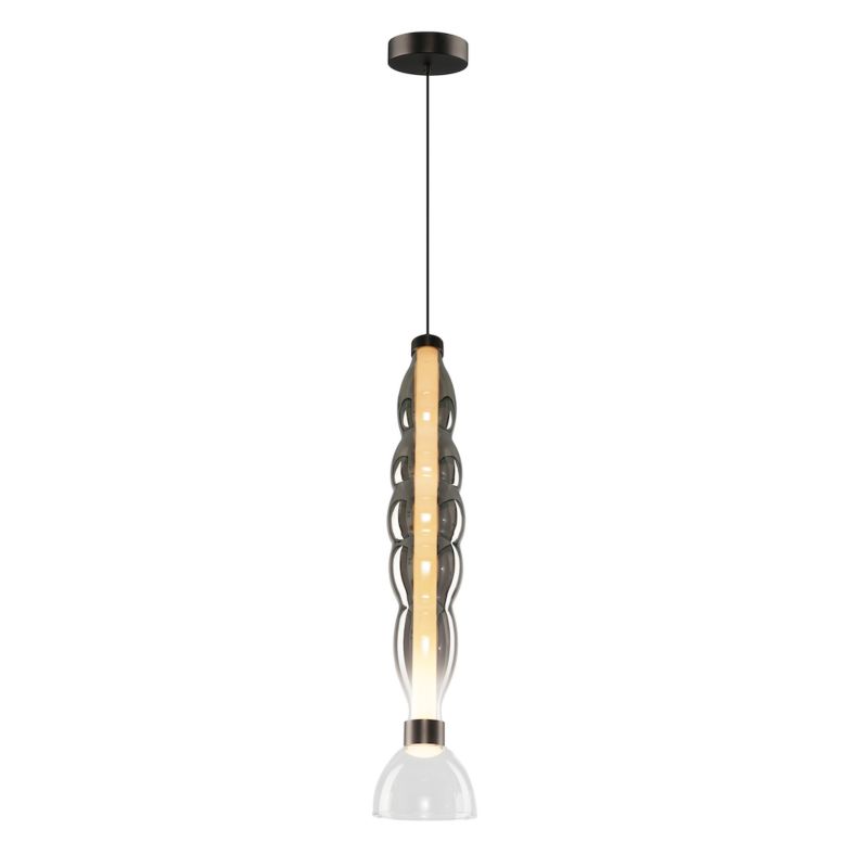 Lampa wisząca Milagro Lucco LED 18W czarny 1 szt.