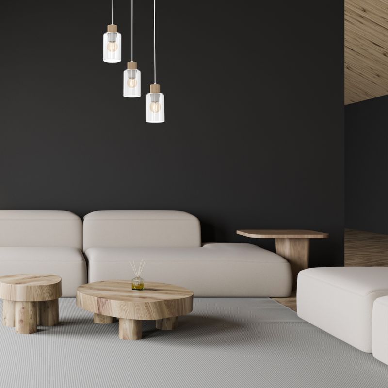 Lampa wisząca Milagro Madera E27 60w 1 szt.