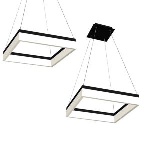 Lampa wisząca Milagro Nero 32W LED 1 szt.