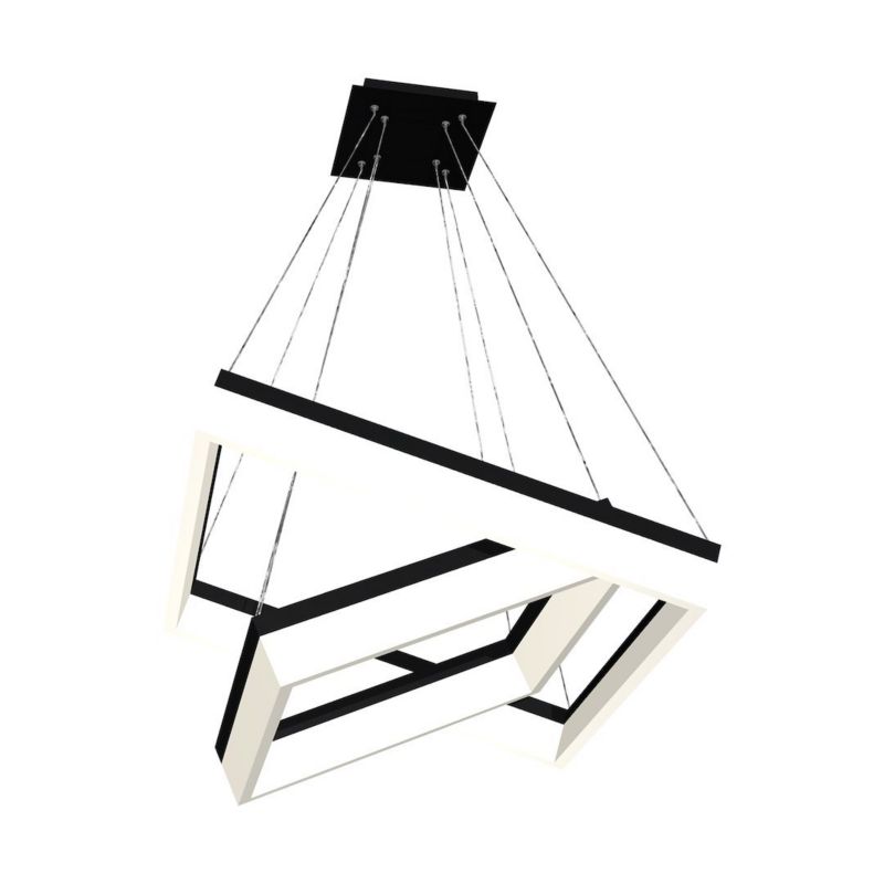 Lampa wisząca Milagro Nero 80W LED 1 szt.