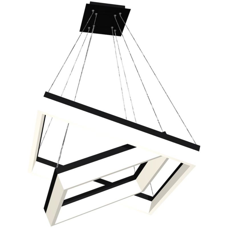 Lampa wisząca Milagro Nero 80W LED 1 szt.