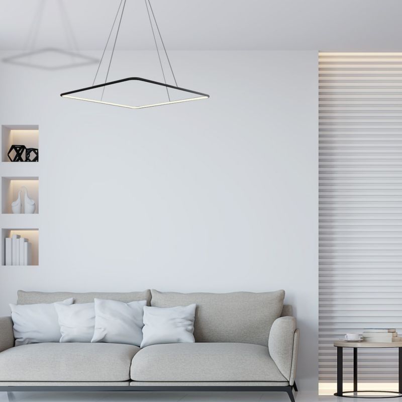 Lampa wisząca Milagro Nix Black 25W LED 1 szt.