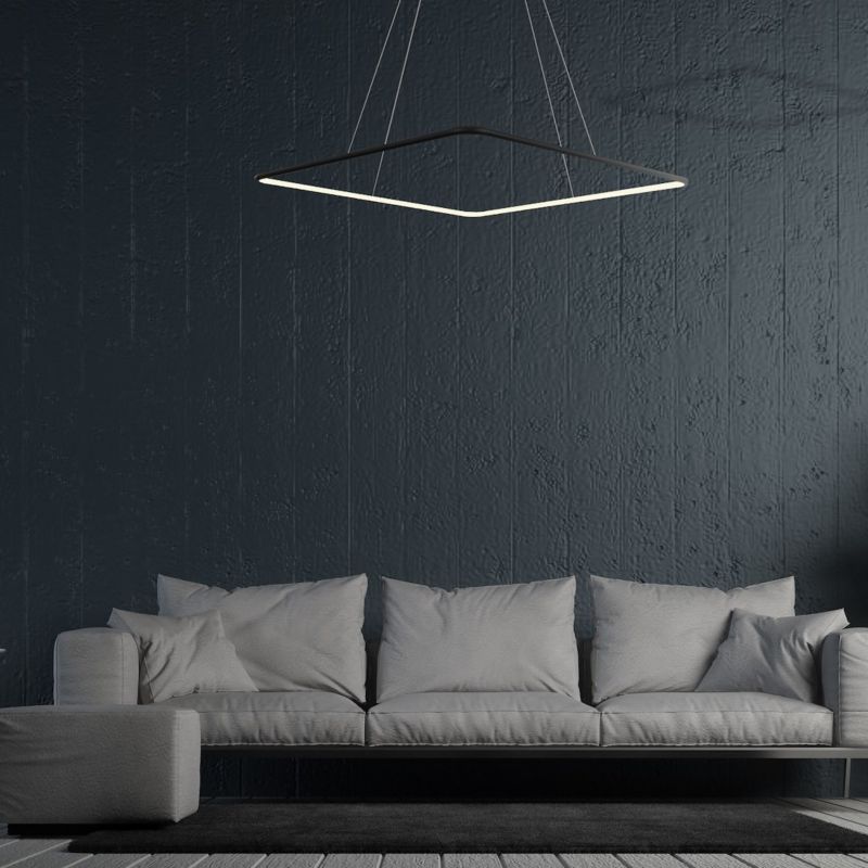Lampa wisząca Milagro Nix Black 25W LED 1 szt.