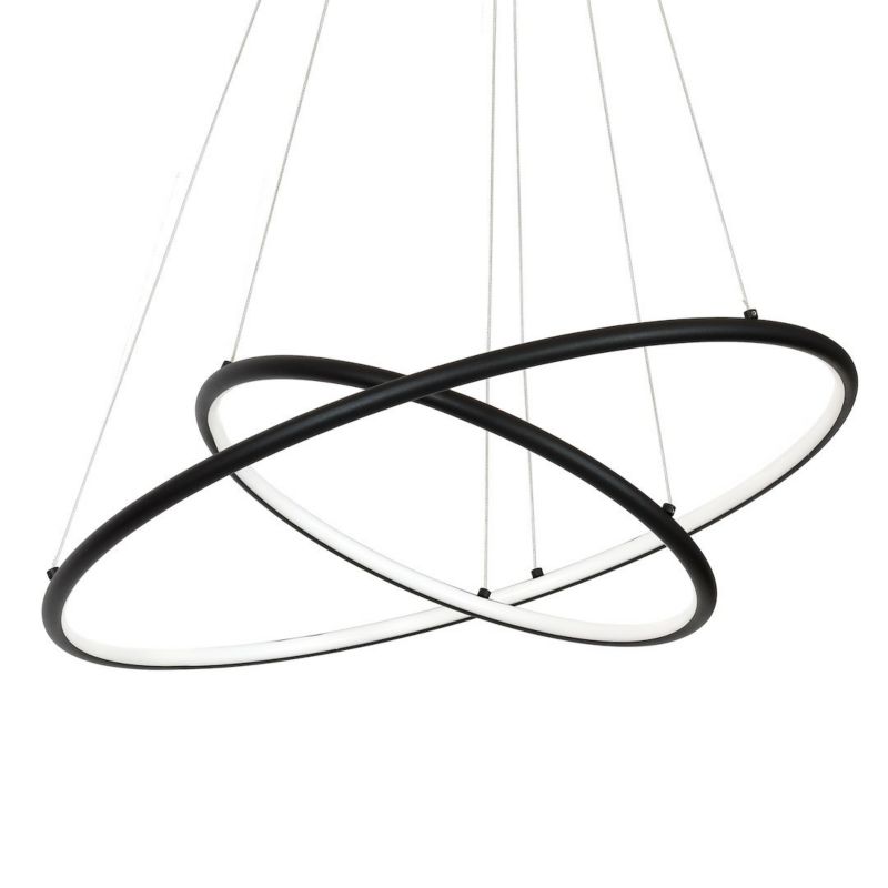Lampa wisząca Milagro Orion Black 53W LED 1 szt.