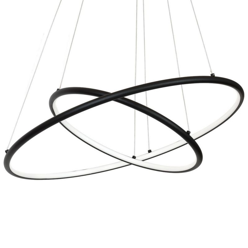 Lampa wisząca Milagro Orion Black 53W LED 1 szt.