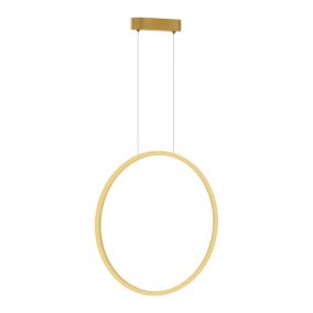 Lampa wisząca Milagro Saturno Led 28w złoty 1 szt.
