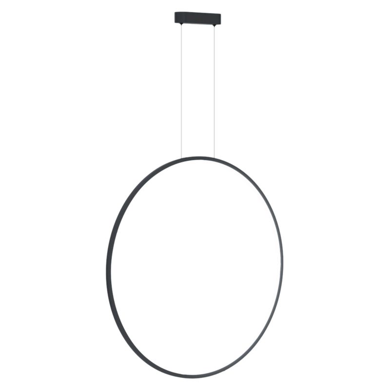 Lampa wisząca Milagro Saturno Led 46w czarny 1 szt.