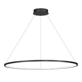 Lampa wisząca Milagro Saturno Led 57w czarny 1 szt.