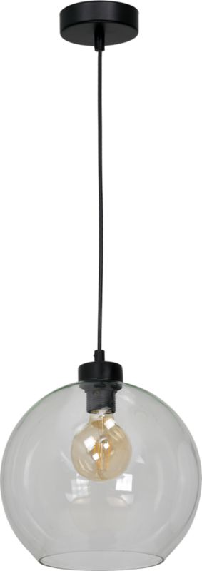 Lampa wisząca Milagro Sofia Clear 1xE27 Przezroczysta 1 szt.