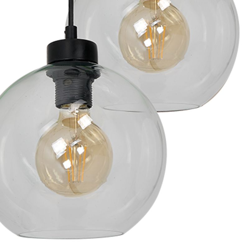 Lampa wisząca MiLAGRO Sofia Clear 3xE27 Przezroczysta 1 szt.