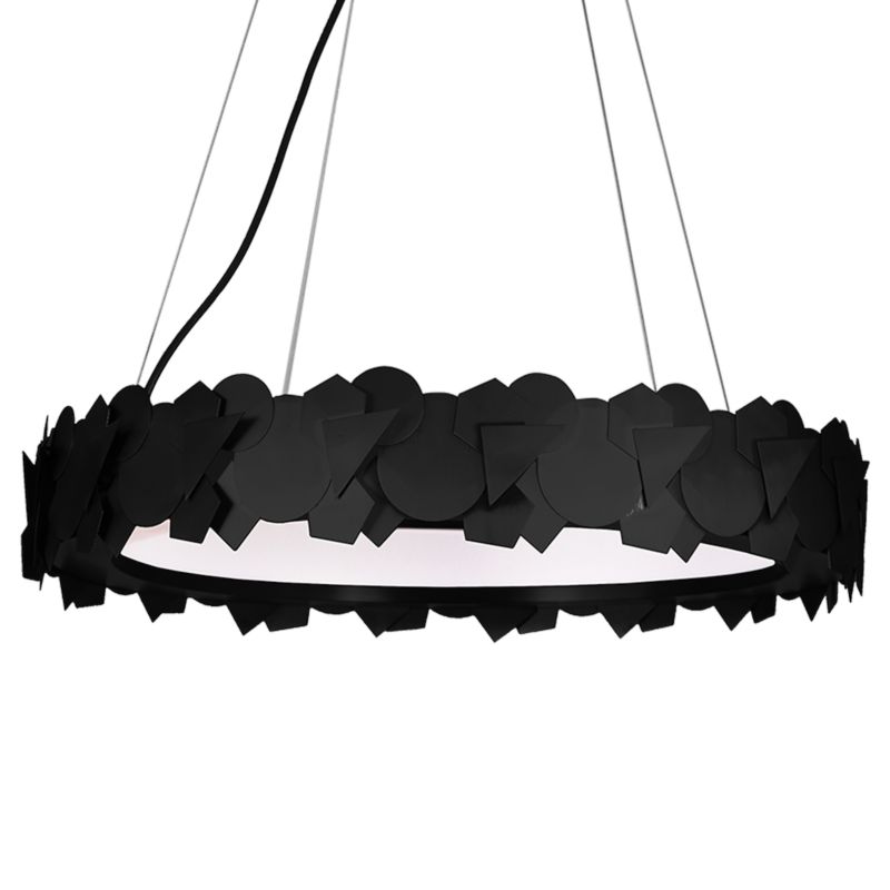 Lampa wisząca Milagro Soho Black 50 cm 24 w led 1 szt.
