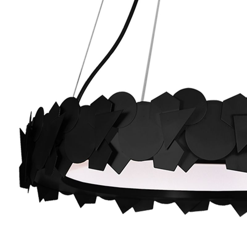 Lampa wisząca Milagro Soho Black 50 cm 24 w led 1 szt.