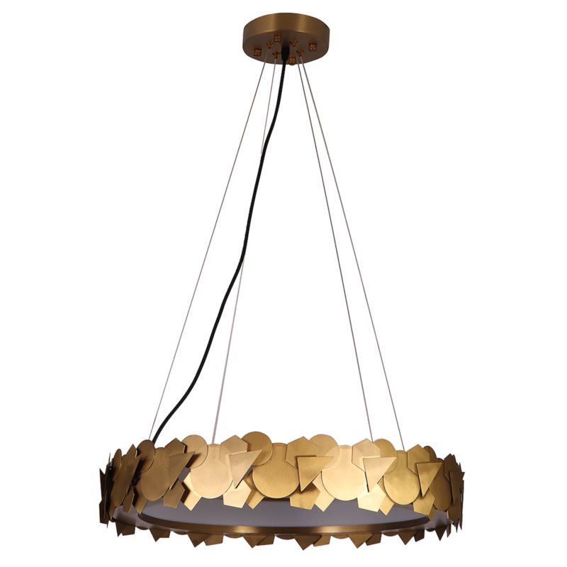 Lampa wisząca Milagro Soho Gold 24w Led 50 cm 1 szt.