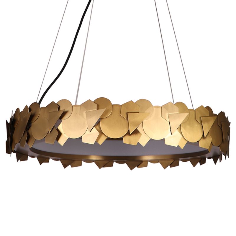 Lampa wisząca Milagro Soho Gold 24w Led 50 cm 1 szt.