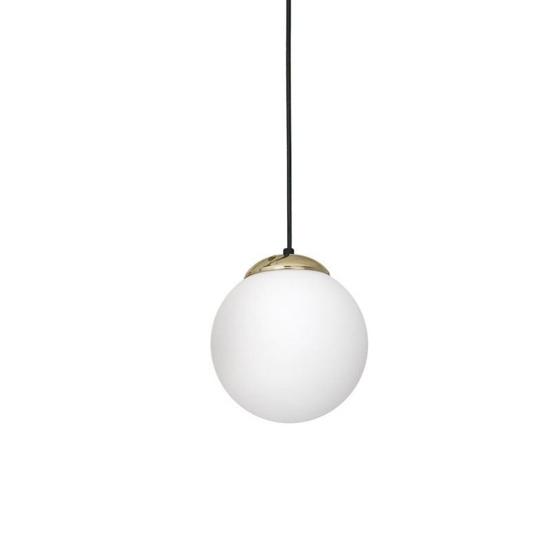 Lampa wisząca Milagro Sparta Black Gold 1xE27 Elegancka 1 szt.
