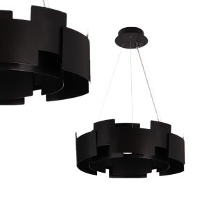 Lampa wisząca Milagro Torino Black 24w 480lm 3000k 1 szt.