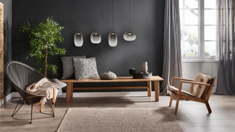 Lampa wisząca Milagro Vaso LED 15W czarny 1 szt.