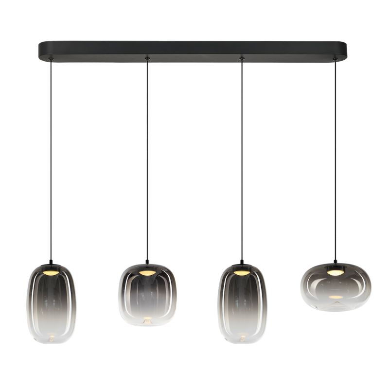 Lampa wisząca Milagro Vaso LED 15W czarny 1 szt.
