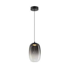 Lampa wisząca Milagro Vaso LED 4W czarny 1 szt.