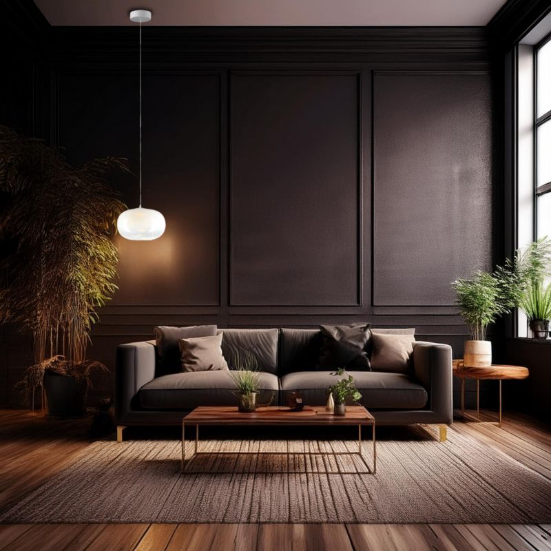 Lampa wisząca Milagro Vaso LED 4W transparentny 1 szt.