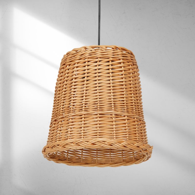 Lampa wisząca Milagro Vimini Natural Wood E27 1w 1 szt.