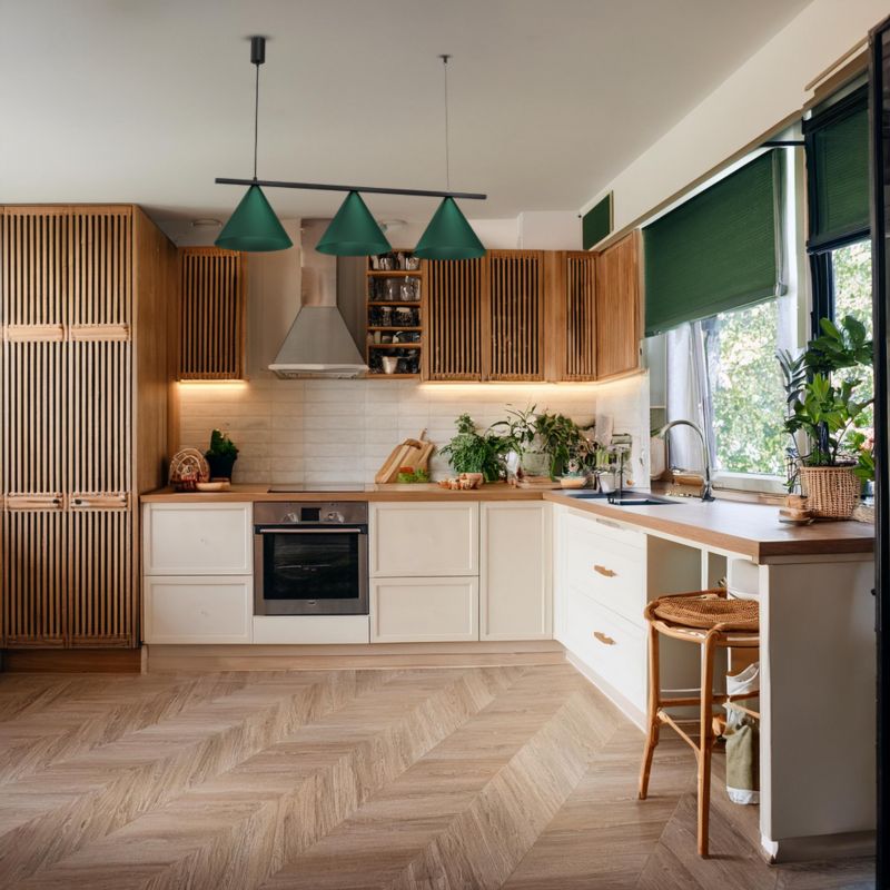 Lampa wisząca minimalistyczna butelkowa zielona stożki na sticku 3xGX53 9W CAPITAL Milagro 1 szt.