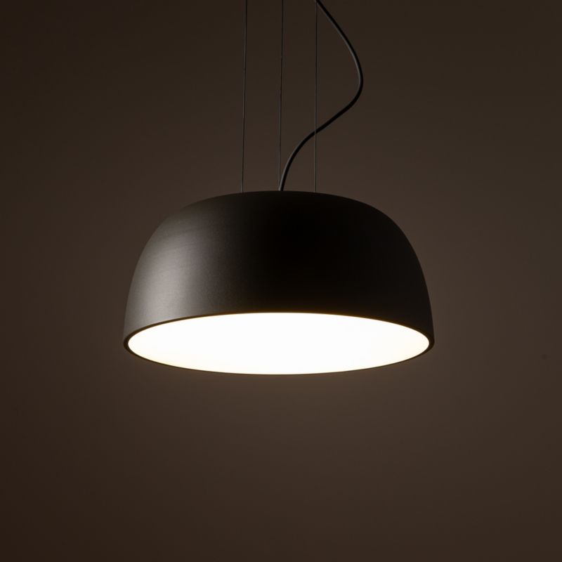 Lampa wisząca minimalistyczna grafitowa klosz 38cm 3xE27 25W SATELLITE Nowodvorski 1 szt.