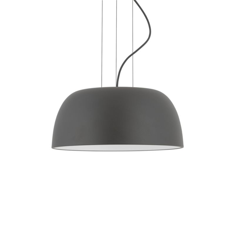 Lampa wisząca minimalistyczna grafitowa klosz 38cm 3xE27 25W SATELLITE Nowodvorski 1 szt.