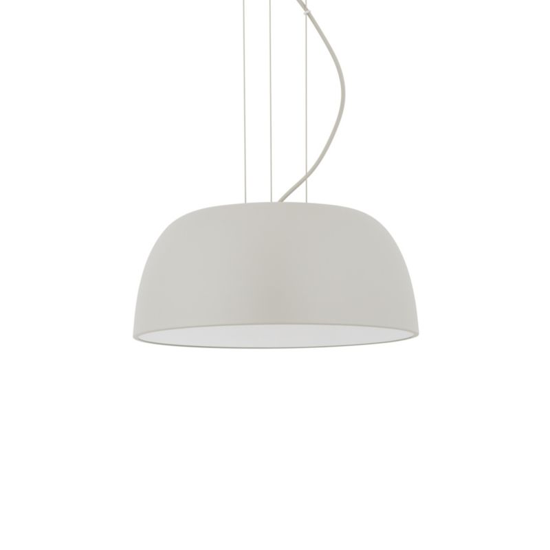 Lampa wisząca minimalistyczna szara klosz 38cm 3xE27 25W SATELLITE Nowodvorski 1 szt.