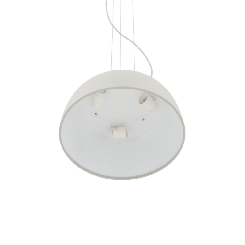 Lampa wisząca minimalistyczna szara klosz 38cm 3xE27 25W SATELLITE Nowodvorski 1 szt.