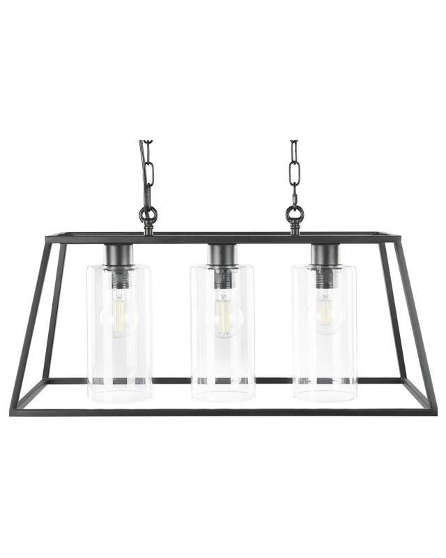 Lampa wisząca Muger Metal Czarny 1 szt.