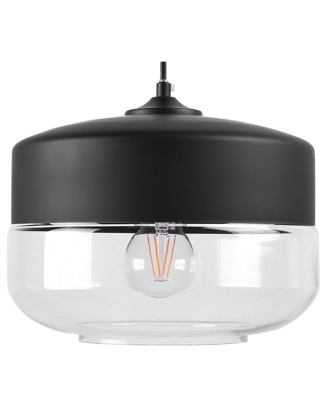 Lampa wisząca Murray Szkło Czarny 1 szt.