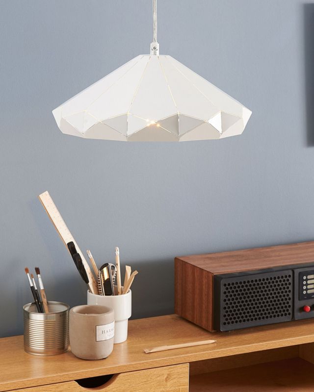Lampa wisząca Nevola Metal Biały 1 szt.