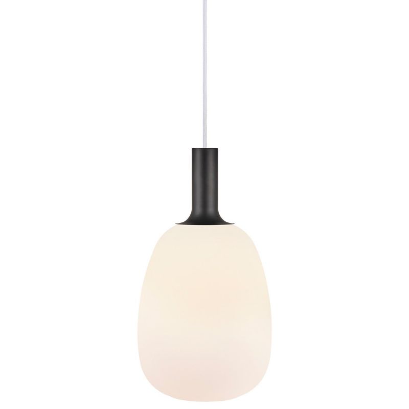 Lampa wisząca Nordlux Alton biała-złota IP20 43cm E27 60W metal-szkło 1 szt.