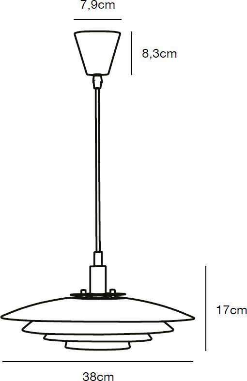 Lampa wisząca Nordlux Bretagne 25W G9 biała 230V metal IP20 1 szt.