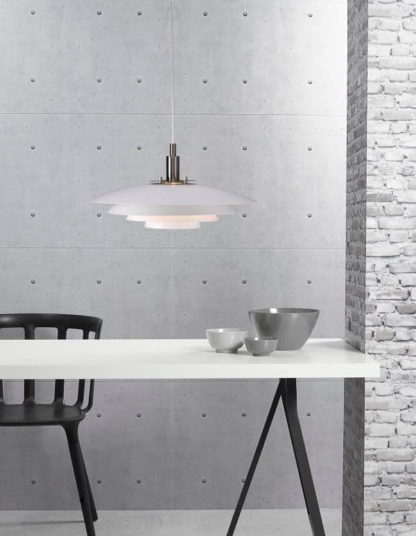 Lampa wisząca Nordlux Bretagne 25W G9 biała 230V metal IP20 1 szt.