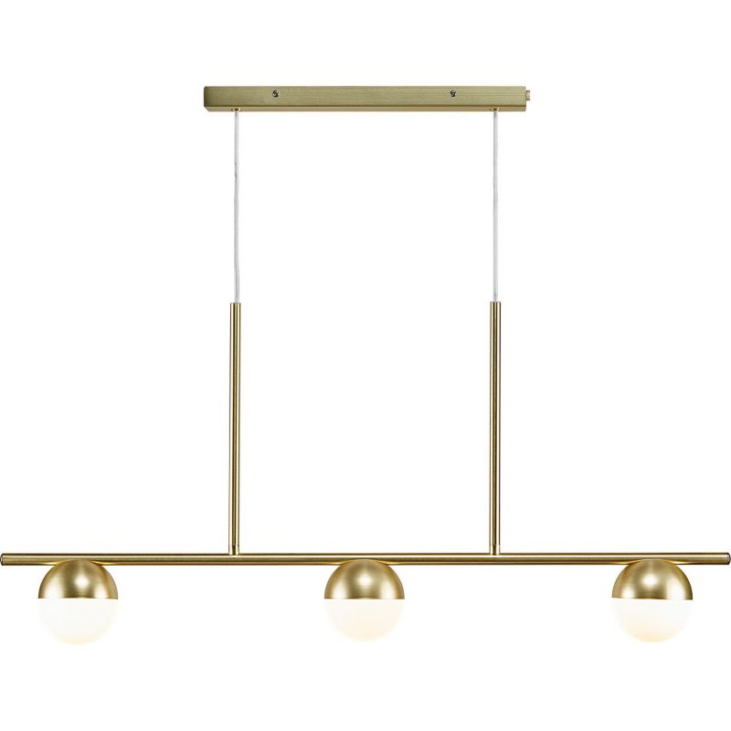 Lampa wisząca Nordlux Contina 3x5W G9 złota, metal i szkło, IP20, 1 szt.