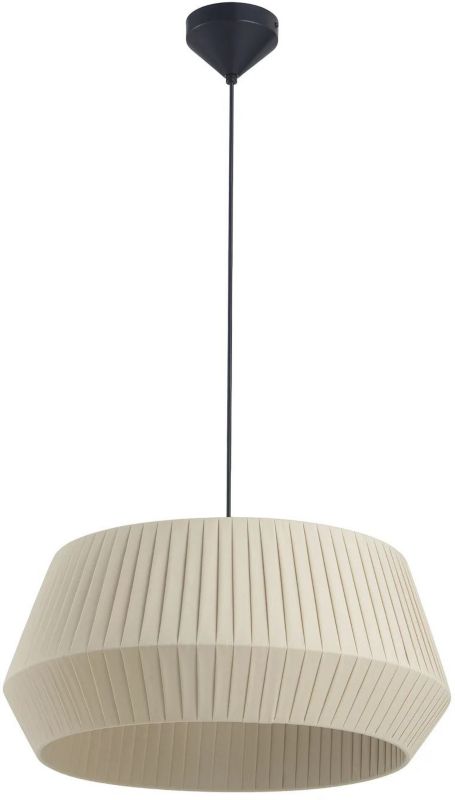 Lampa wisząca Nordlux Dicte 60W beżowo-czarna, ściemnialna, 1 szt.