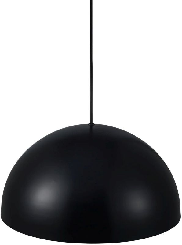 Lampa wisząca Nordlux Ellen E27 czarna metal, 40W, ściemnialna, 1 szt.