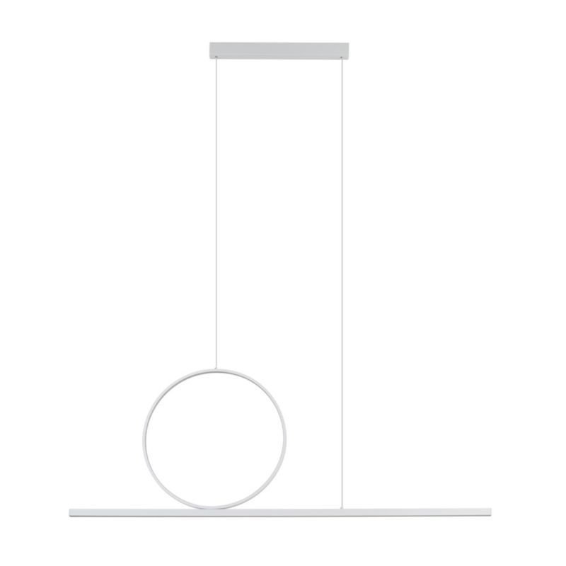 Lampa wisząca nowoczesna biała geometryczne kształty LED 39W LINEO LED Nowodvorski 1 szt.