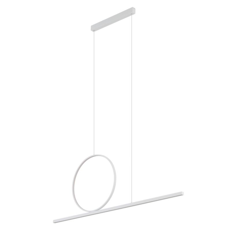 Lampa wisząca nowoczesna biała geometryczne kształty LED 39W LINEO LED Nowodvorski 1 szt.