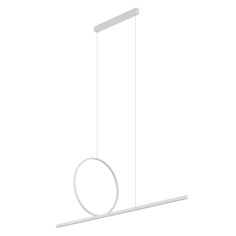Lampa wisząca nowoczesna biała geometryczne kształty LED 39W LINEO LED Nowodvorski 1 szt.
